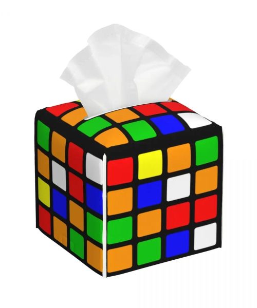 boite à mouchoir rubik’s cube 1