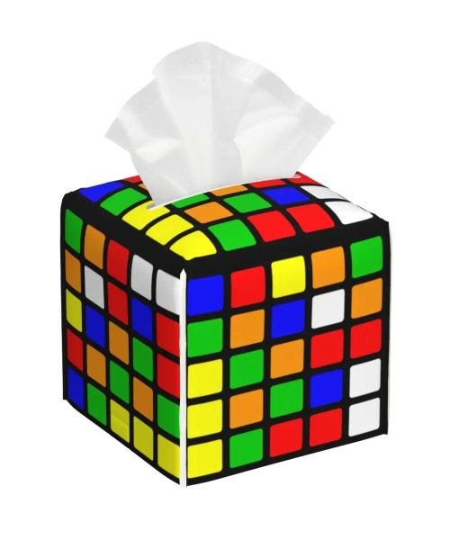 boite à mouchoir rubik’s cube 3