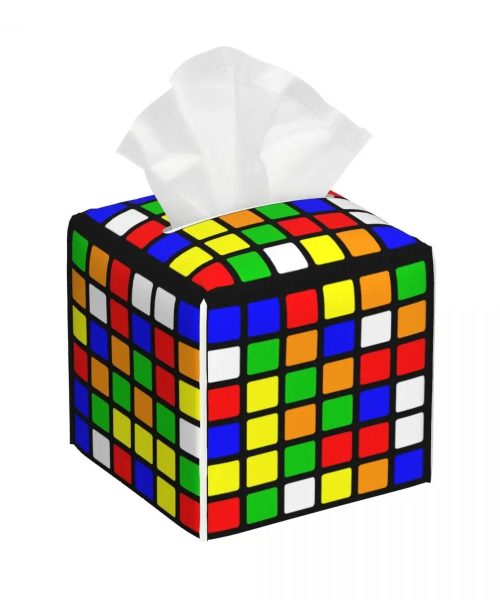 boite à mouchoir rubik’s cube 4
