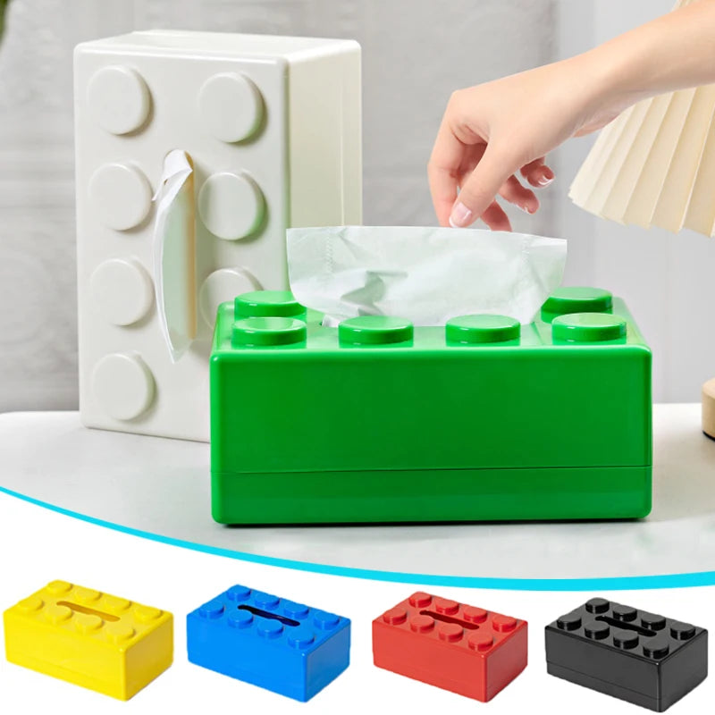 boite à mouchoir lego ouvert