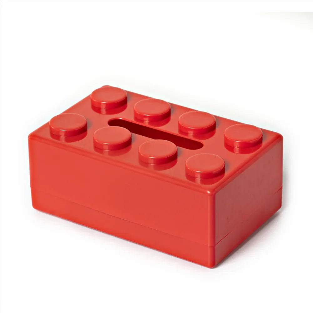 boite à mouchoir lego rouge