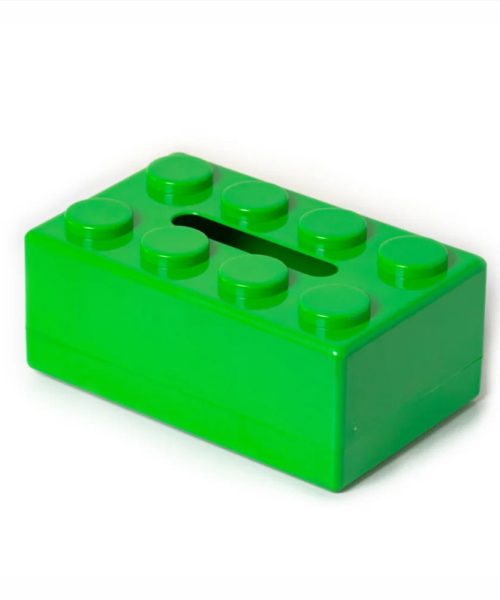 boite à mouchoir lego vert